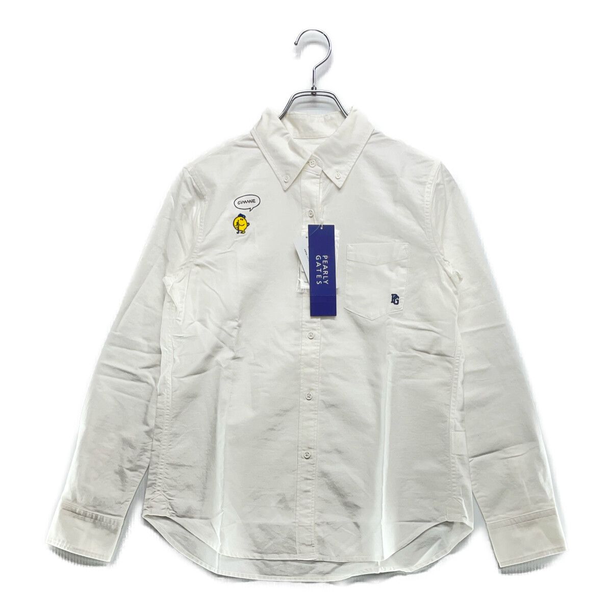 新品未使用　pearly gates 長袖　1 未使用品 レディース パーリーゲイツ PEARLY GATES 長袖シャツ 1(M) 白