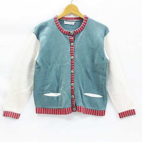 PINK HOUSE ピンク ハウス ニットカーディガン バックロゴ 80年代 