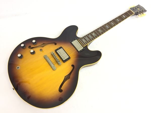 Greco SA-64-60 335モデル レフティ 左利き用 セミアコ エレキギター