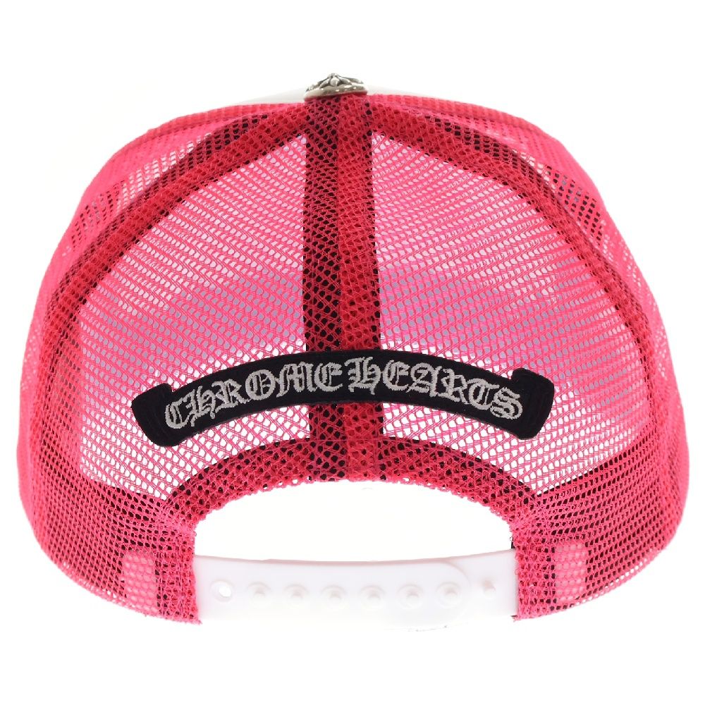 CHROME HEARTS (クロムハーツ) TRUCKER CAP レザークロスパッチ