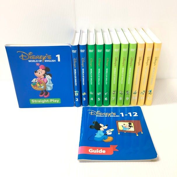 ディズニー英語システム ストレートプレイ DVD 新子役 字幕有