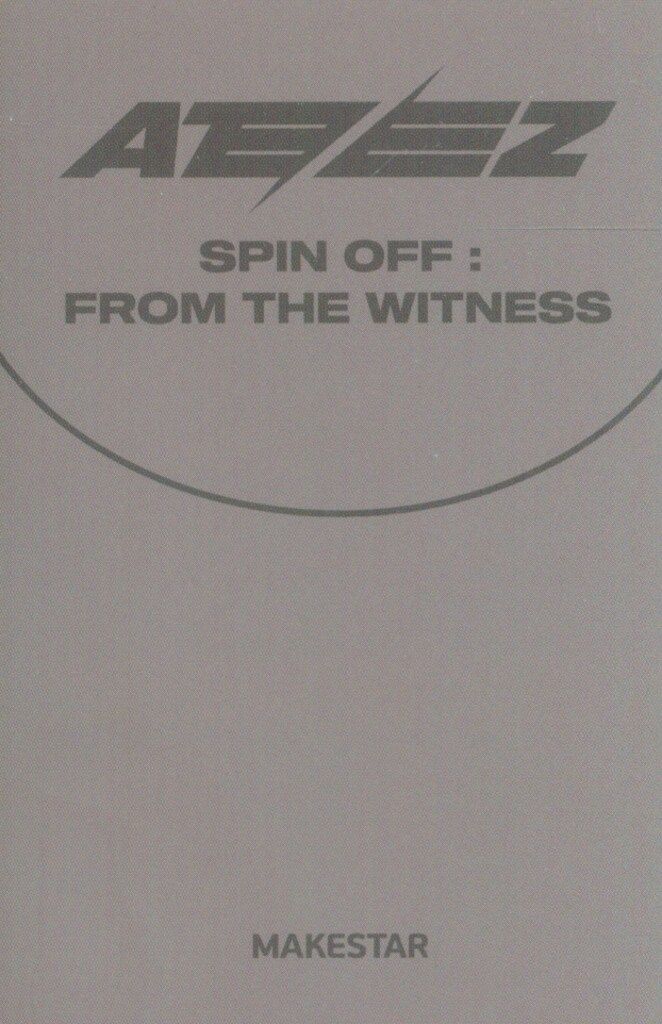ATEEZ MAKESTAR LD SEONG HWA SPIN OFF FROM THE WITNESS SP