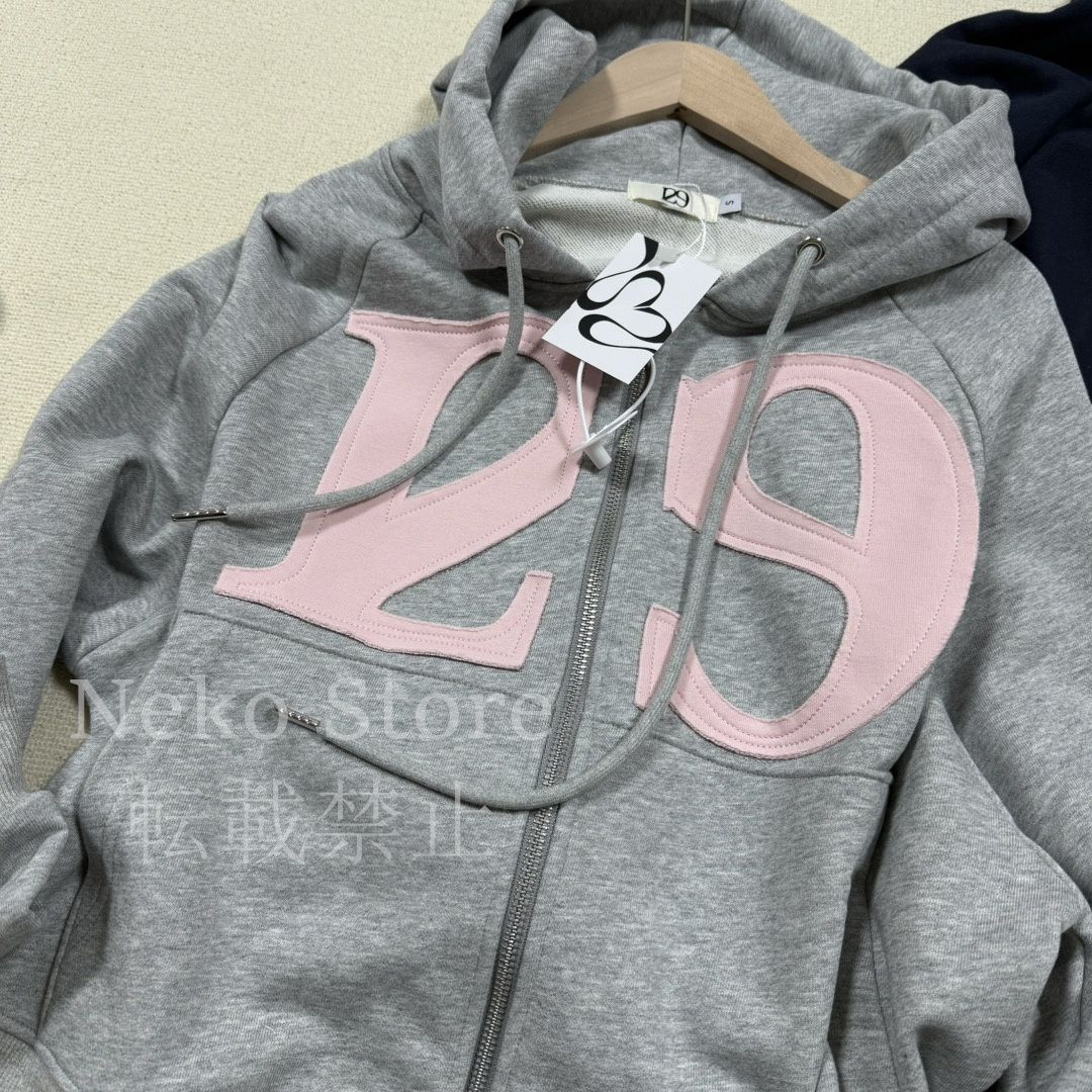 新品未使用 人気 韓国 ILLIGO 129 LOGO PATCH HOODIE ZIP-UP 新品未使用 人気 韓国 ILLIGO 129 LOGO PATCH HOODIE ZIP-UP