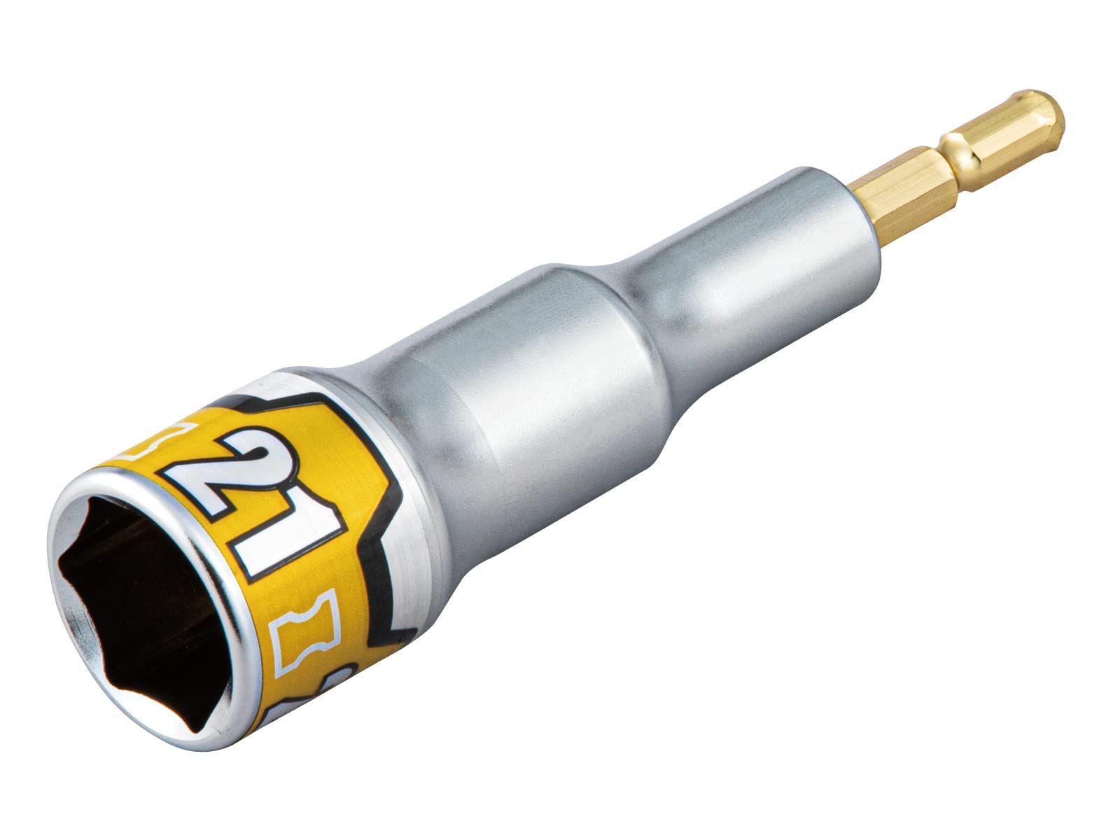 インパクトドライバ用ソケットビット21mm 難攻不落 六角 BZP63A-21 京都機械工具 KTC 40V対応