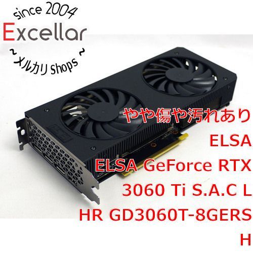 [bn:10] ELSAグラボ　GeForce RTX 3060 Ti S.A.C LHR GD3060T-8GERSH　PCIExp 8GB