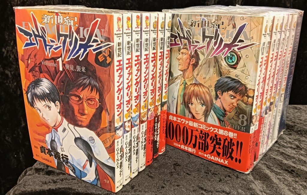 新世紀 エヴァンゲリオン 貞本義行 全14巻セット 10巻から初版発行本