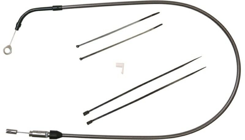 QUICK CONNECT クラッチケーブル 2021〜24年FLHT、FLHX/ BLACK PEARL