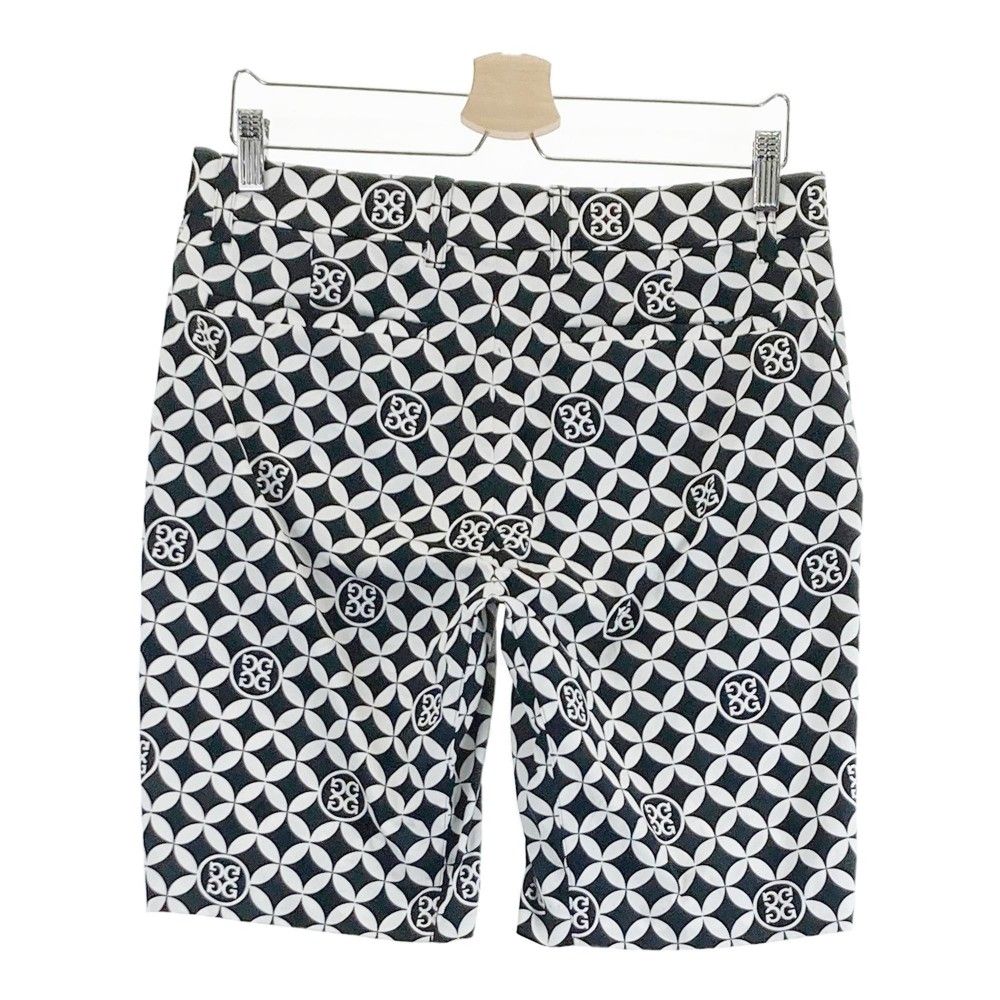 サイズ：82 G/FORE ジーフォア ハーフパンツ 総柄 ブラック系