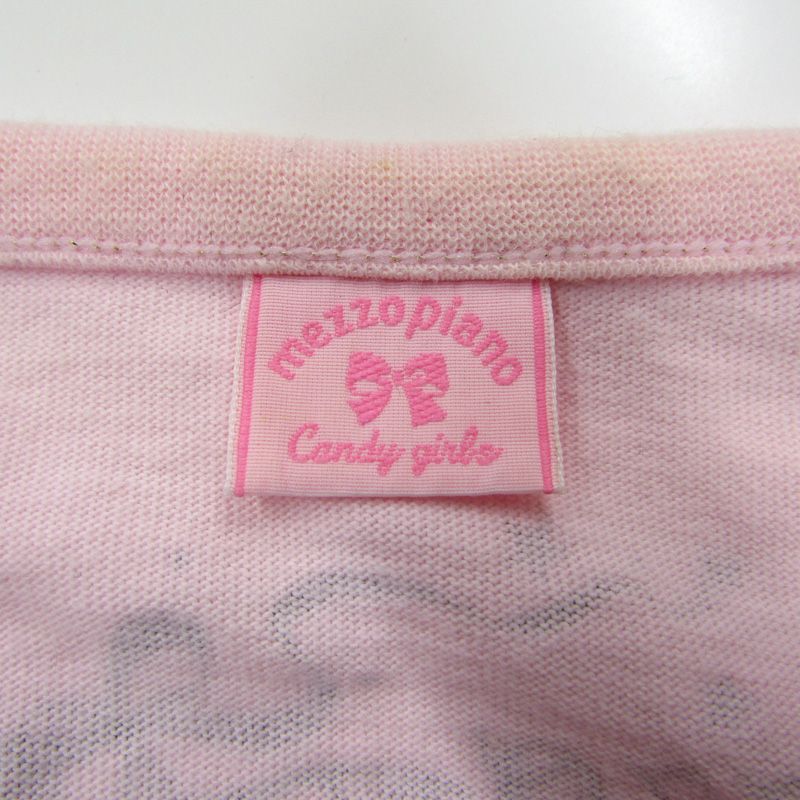 メゾピアノ 長袖Tシャツ グラフィックT キッズ 女の子用 L(160)サイズ