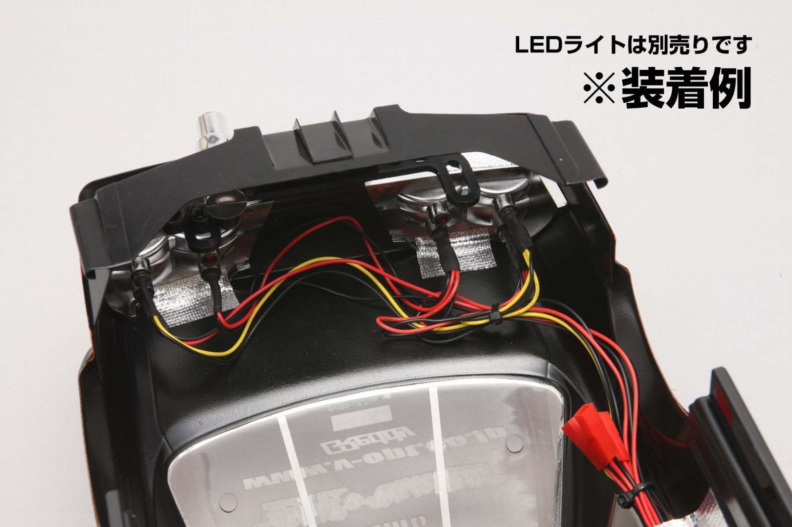 ヨコモ ドリフトカー用 YUKE&#39;S チームオレンジwith BEAST EYE C33ローレル ライトユニット プラパーツ SD-C33LA w17b8b5 ドリフトパッケージ YUKES チームオレンジwith BEAST EYE C33