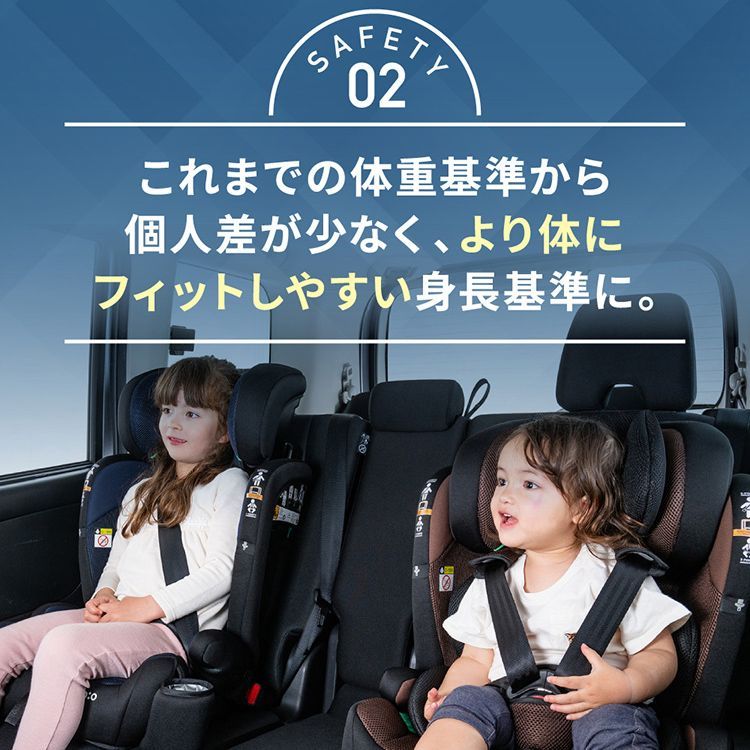 ジュニアシート R129新安全基準適合