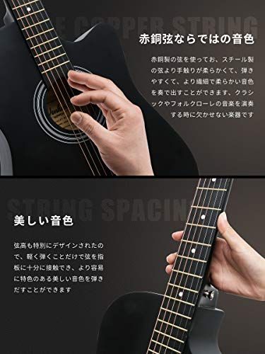 人気ブランドが大特価。 アコースティックギター 17点セット 入門セット 練習ギター ソフトケース付き アコギ guitarmp