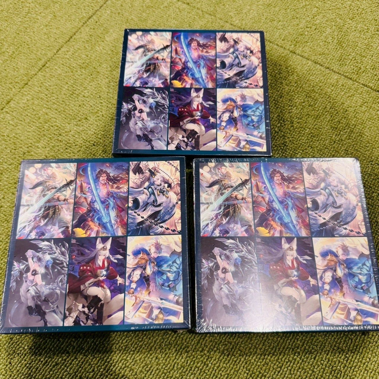 シュリンク付き）絶傑を継ぐ者 シャドウバース エボルヴ 3BOX シャドウ