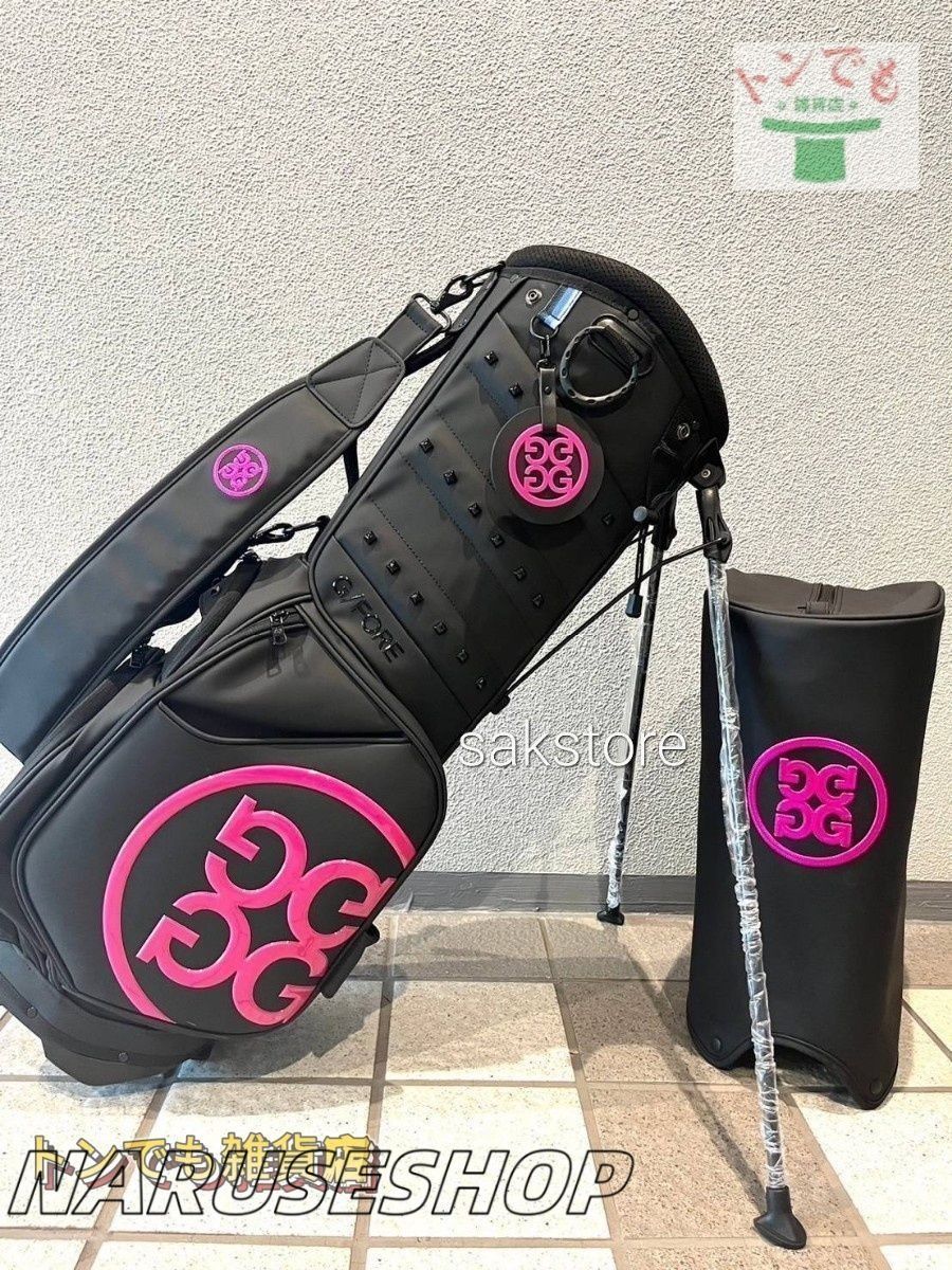ジーフォア キャディバッグ スタンドバッグblackpink