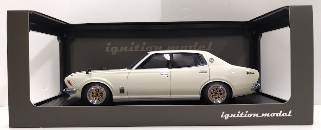 ignition model 1|18 Nissan Bluebird U 2000GTX G610 White IG3166