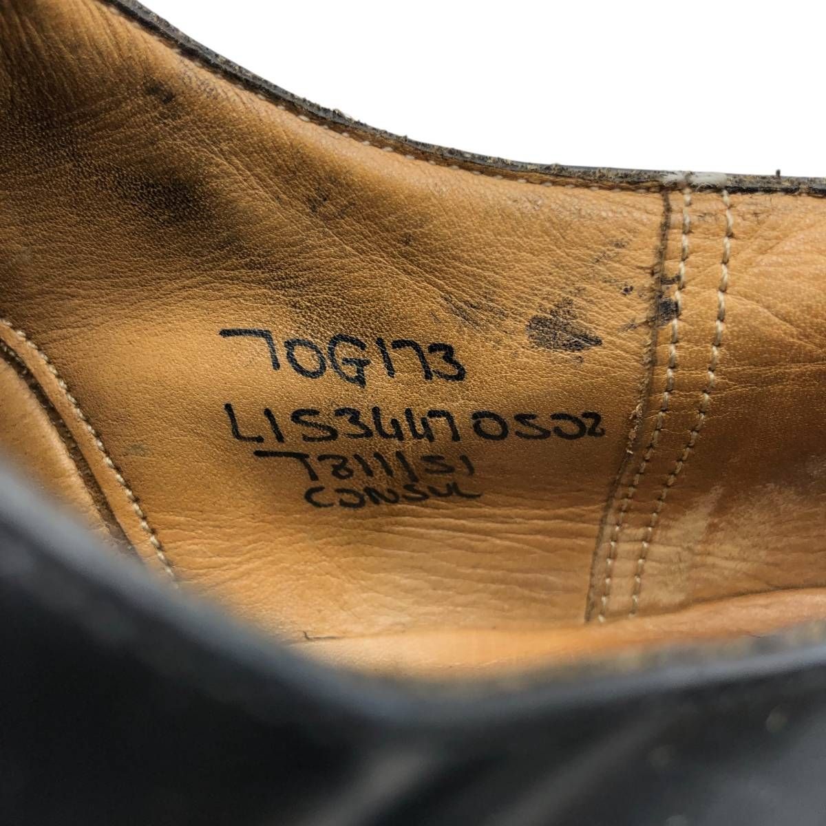  古着 チャーチ CHURCH S CUSTOM GRADE ストレートチップシューズ メンズ27 0 cm相当 saa 014332 デッキシューズ 靴