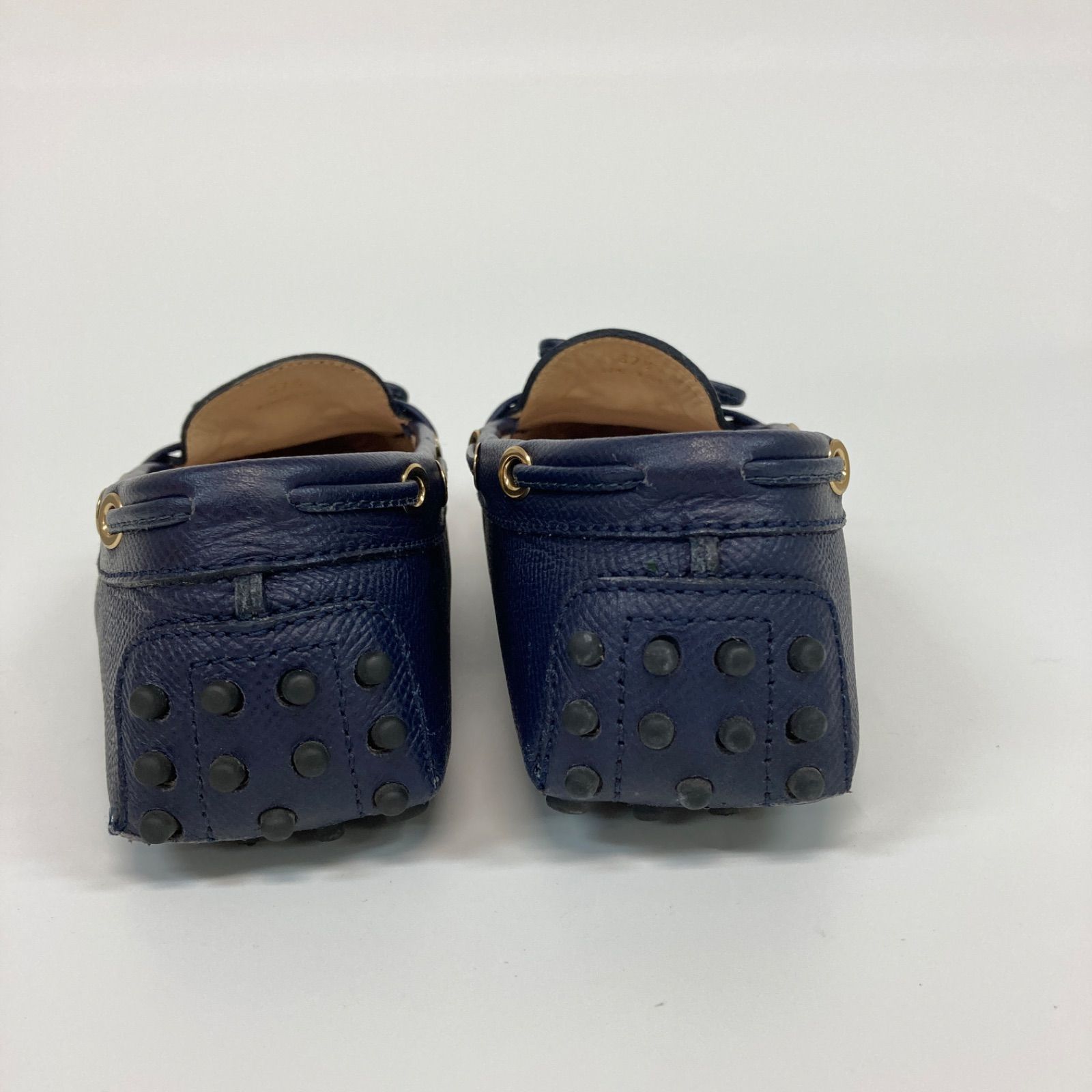 TOD'S トッズ ドライビングシューズ モカシン ネイビー