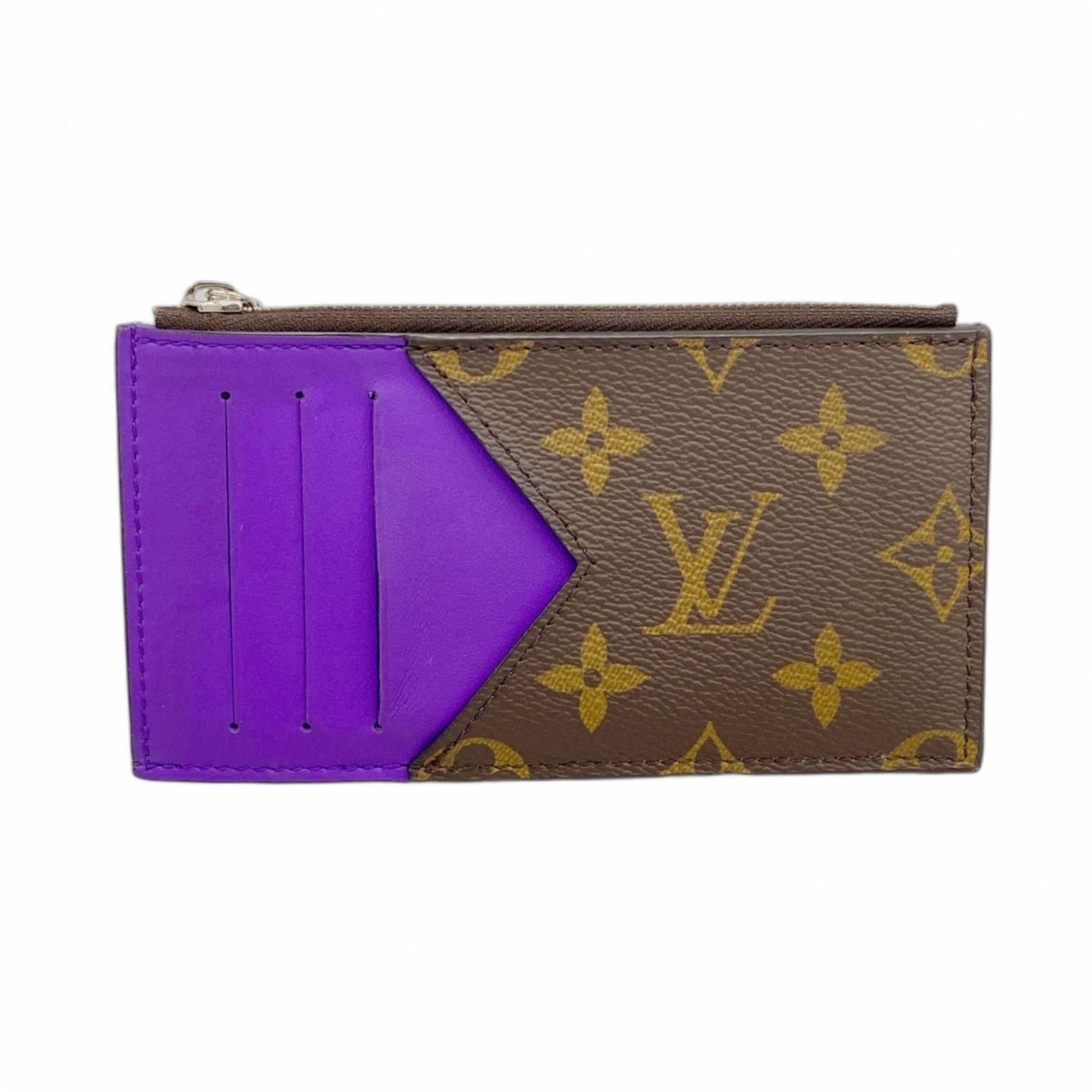 ルイ ヴィトン Louis Vuitton ルイ ヴィトン 財布 コインケース モノグラム マカサー コインカードホルダー M82914 ヴァイオレットフォンスメンズ