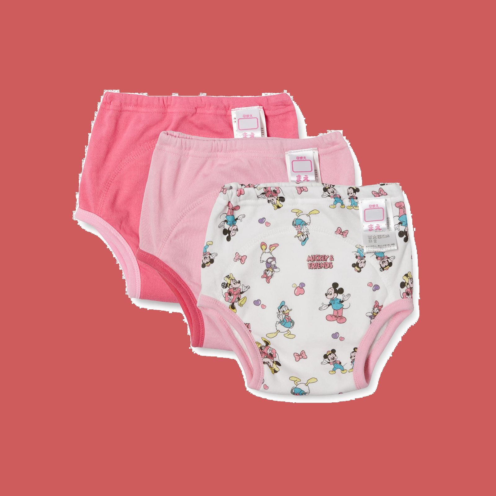[ディズニー] 乳幼児用トレーニングパンツ ミッキー ミニー プー プリンセス トレパン 3層 トレーニングパンツ 3枚組 ベビー 311105306