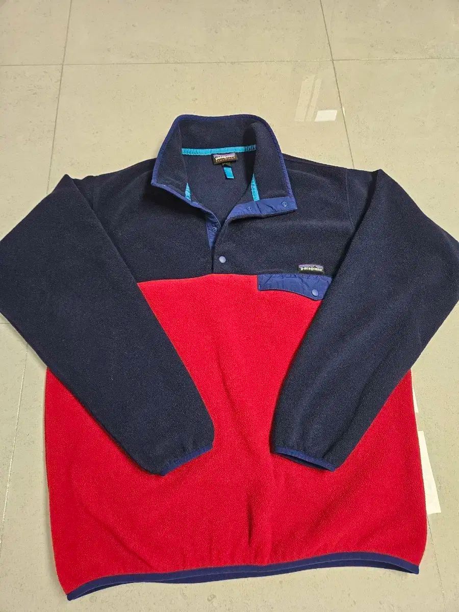 patagonia パタゴニア Synchilla シンチラ L ネイビー|レッド