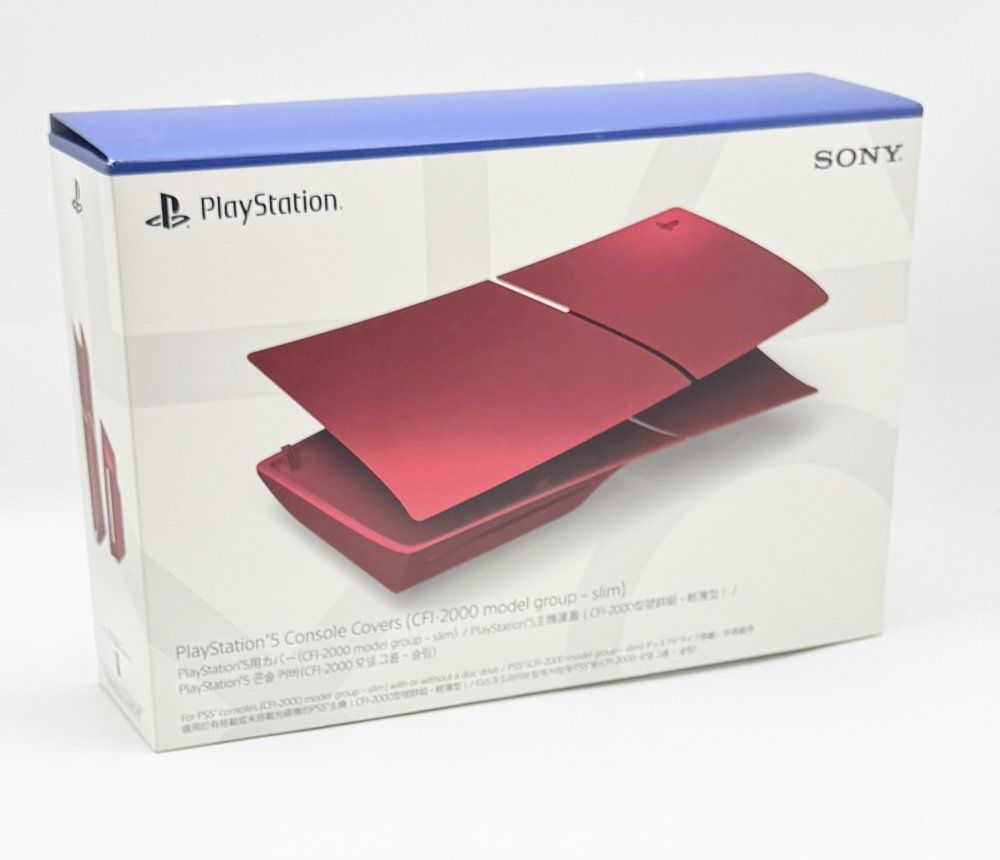 PlayStation5用カバー ヴォルカニック レッド CFI-ZCS2G07