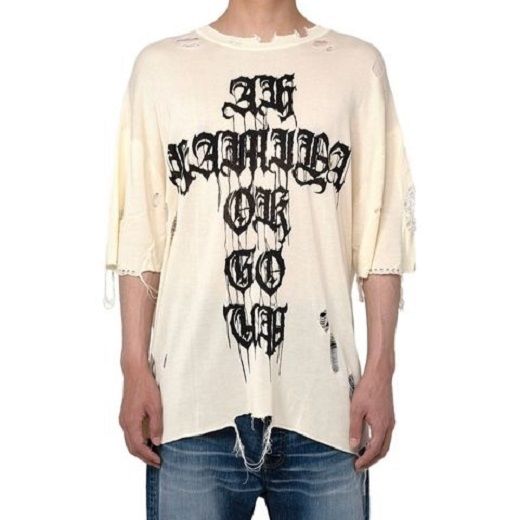 Printed Knit Tee [ G10TS024 ] Myne / マイン Printed Knit Tee [ G10TS024 ] Myne / マイン