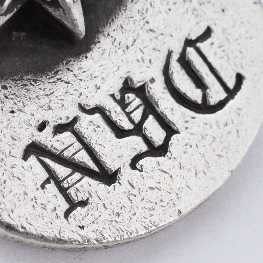 CHROME HEARTS レイズドスター ドッグタグ ペンダントトップ NY限定