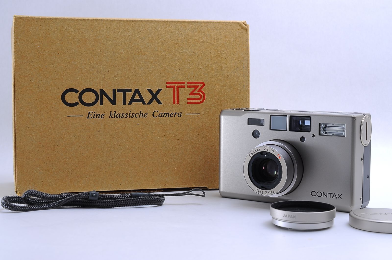 □美品□ CONTAX（コンタックス） T3 シルバー シングルティース