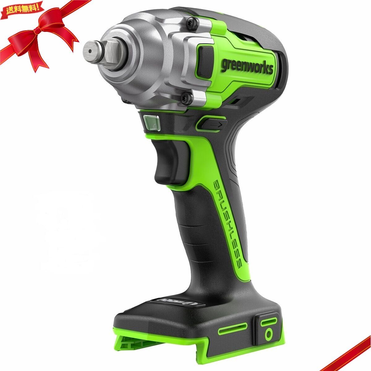 Greenworks 24V 407 N-m 300 ft-Lbs インパクトレンチ バッテリー別売り