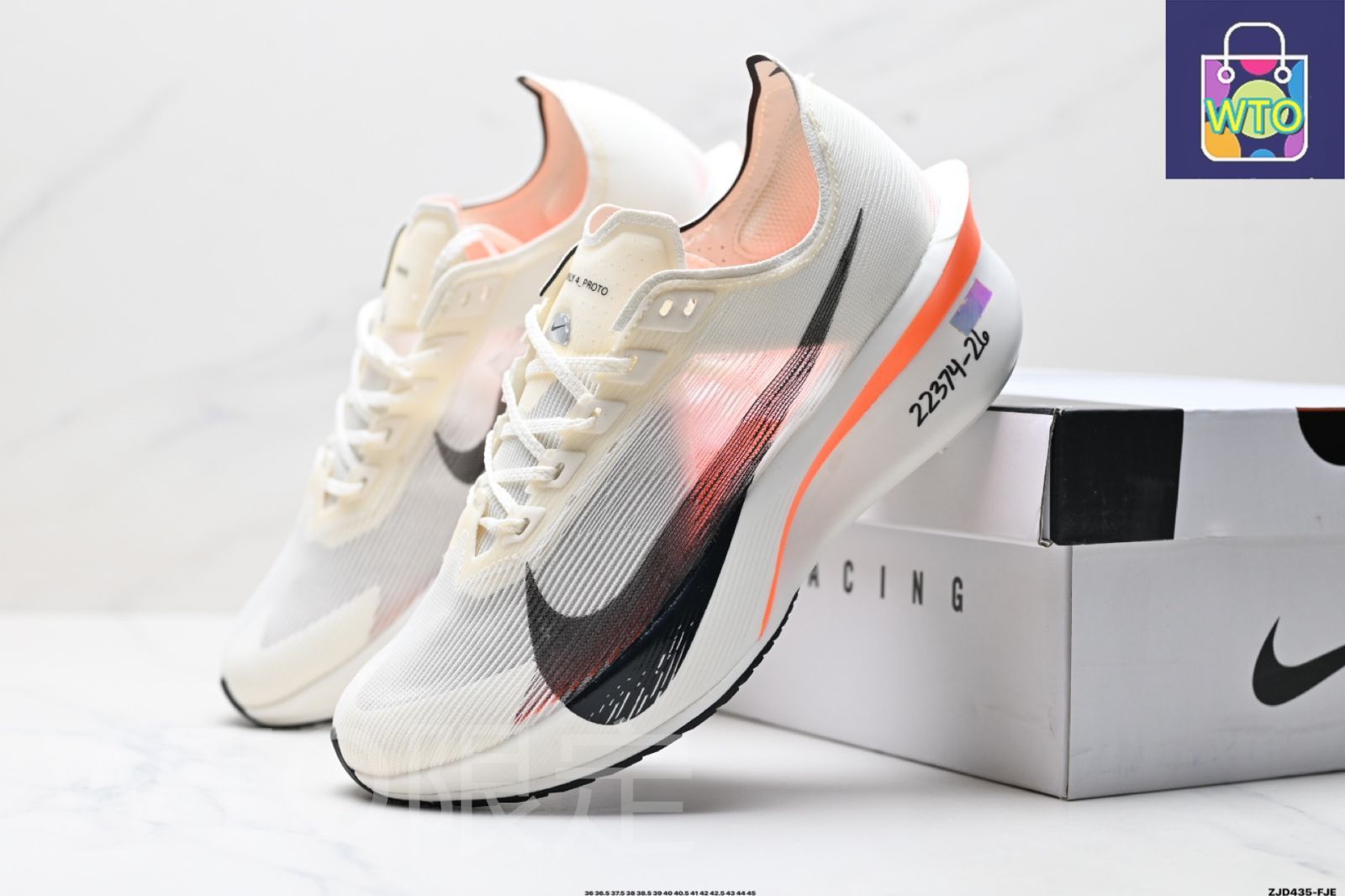 シューズ NIKE - NIKE ZOOMX VAPORFLY NEXT % 26.0 Nike Vaporfly NEXT% 4 Bright Crimson - HF6414-600 Raffles