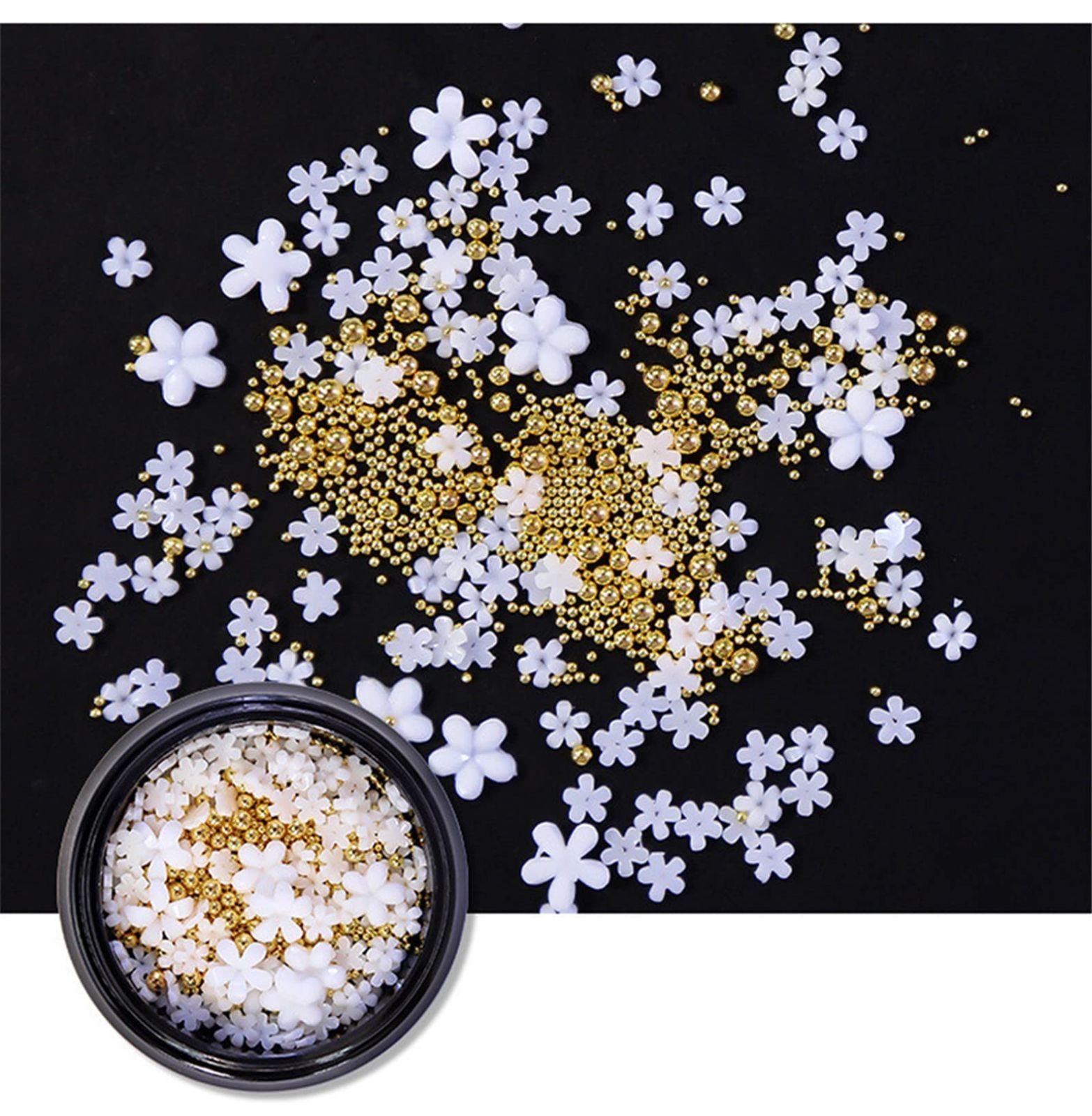 人気の福袋 女性が喜ぶ 新品 未使用 在庫処分 ネイルパーツ 花 ブリオン シルバー ピンクゴールド ゴールド メタ ネイルアート用品 Emprendimiento Udd Cl Emprendimiento Udd Cl