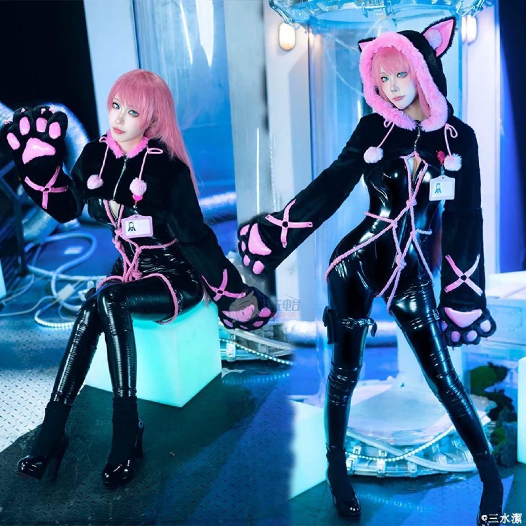 新品未使用 次元電台 巡音ルカ コスプレ衣装 ウィッグ・靴追加可