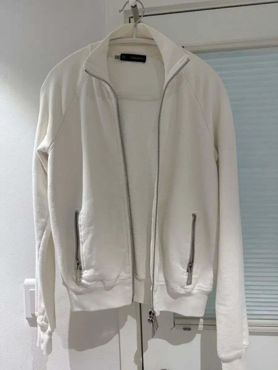DSQUARED2 ディースクエアード2 2 白 ジップアップ S