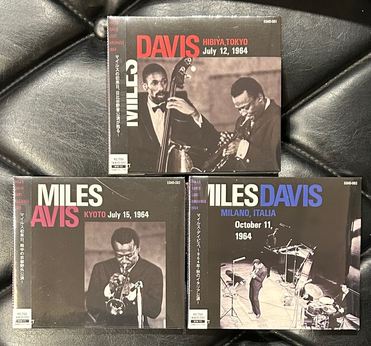 【未開封/国内盤CD】マイルス・デイヴィス 「Miles Davis Lost Archives 1964 3枚セット」 Miles Davis  マイルス・デイビス