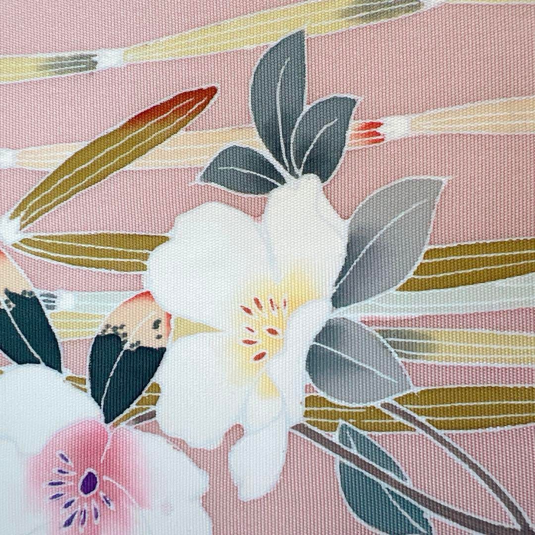 名古屋帯 美しい織模様 金糸 生成色 長尺 O-5377 帯のアトリエ花