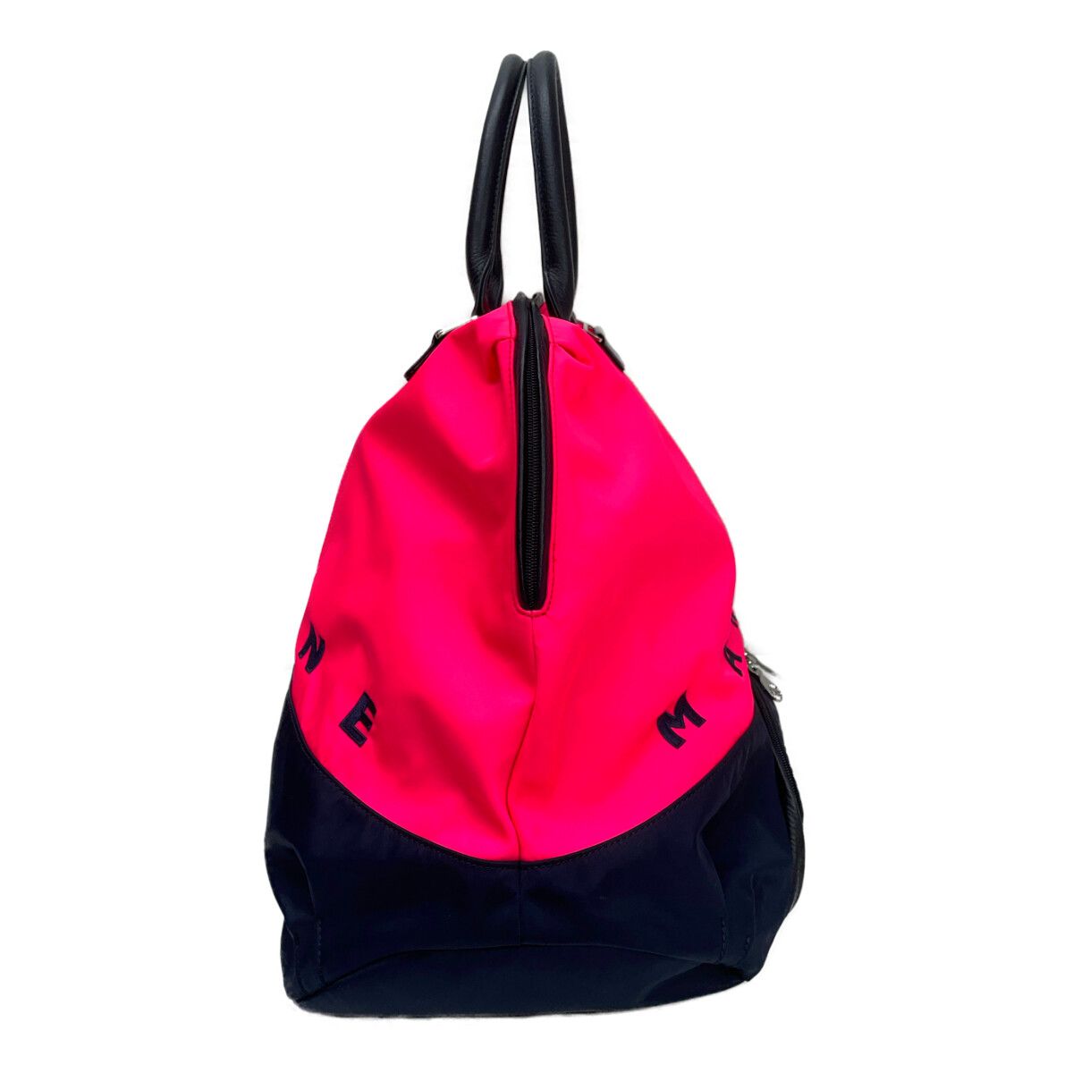 ムータマリン muta MARINE ピンク ネイビー ハンドバッグ ムータ