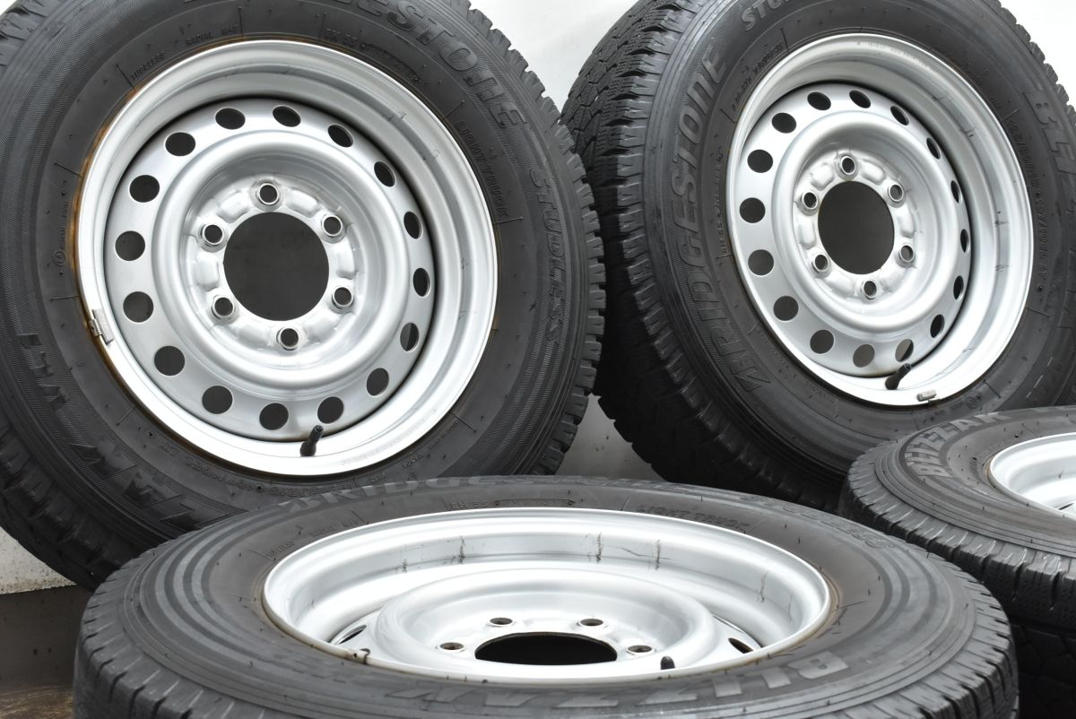 200系 ハイエース サイズ KSCA 0917 15in 6JJ 35 PCD139.7 ブリヂストン ブリザック VL1 195 80R15 LT レジアスエース ワイド ナロー