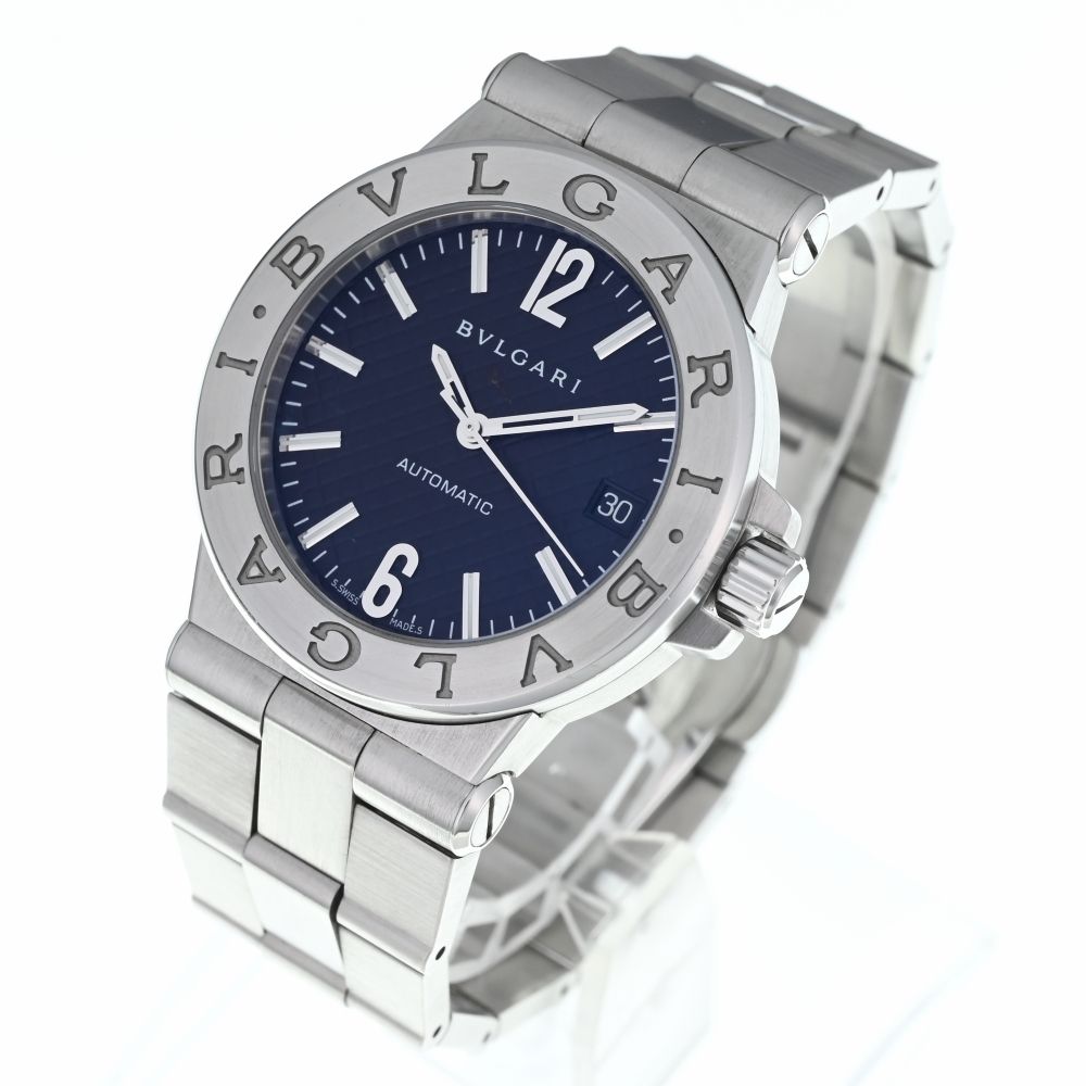 ブルガリ BVLGARI DG35S ディアゴノ デイト 賢明 自動巻き