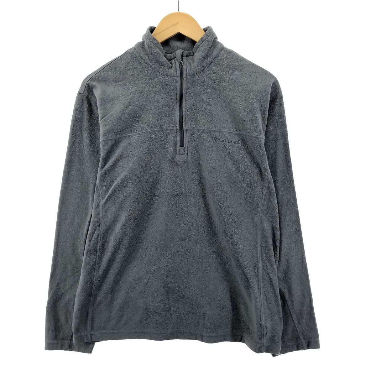 古着 コロンビア Columbia ハーフジップ フリースプルオーバー メンズM/eaa384474