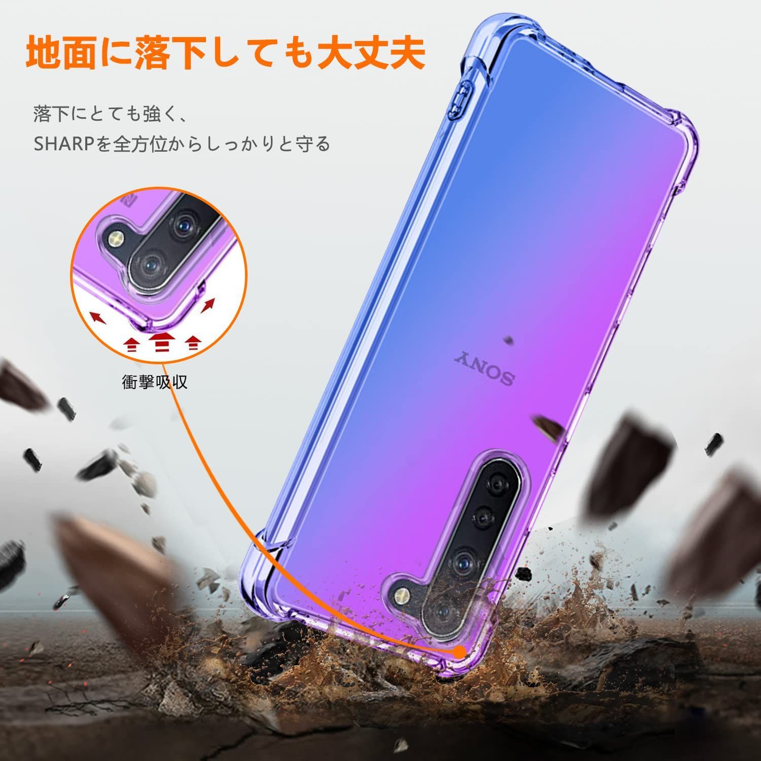 Xperia 10 III ケース Xperia 10 III lite ケース クリア TPU