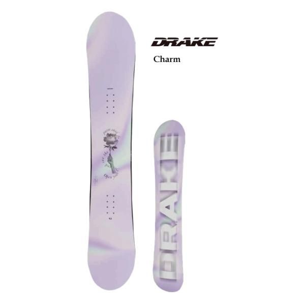 25-26 ドレイク DRAKE Charm WOMENS 女性 スノーボード パーク フリースタイル スノボ グラトリ 日本正規品