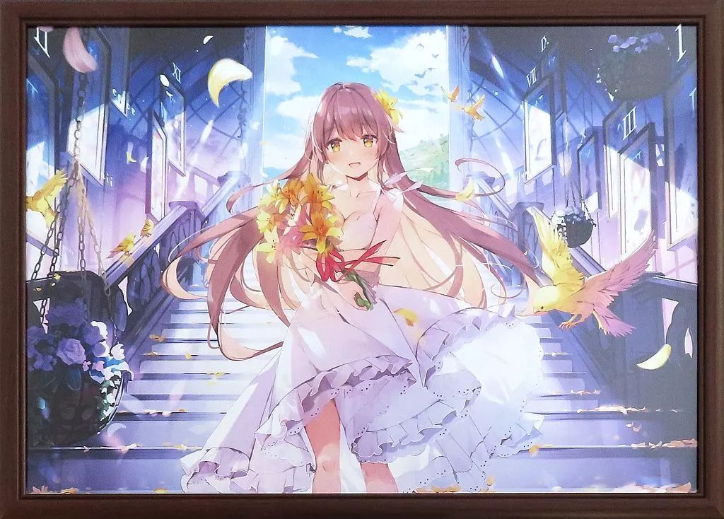 中古】セル画・原画 付属品付)宮瀬まひろ 複製原画 「XII