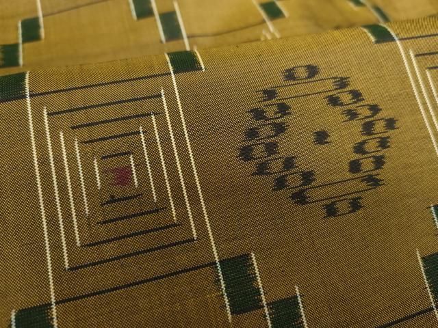 平和屋着物●本場琉球絣　花菱文　正絹　逸品　未使用　DAAS3846ps 平和屋着物○本場琉球絣 花菱文 正絹 逸品 未使用 DAAS3846ps - メルカリ