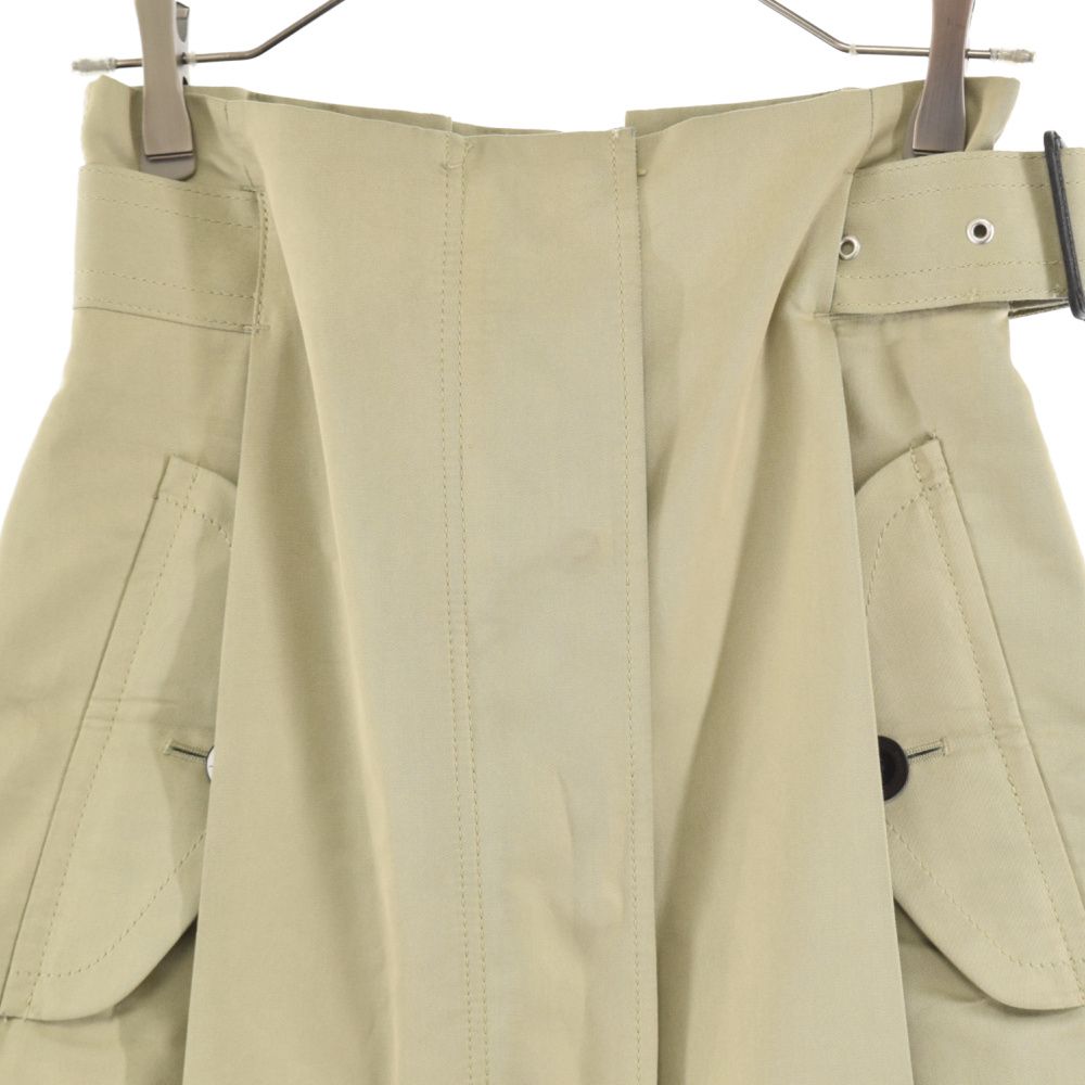 Sacai (サカイ) 22AW Cotton Gabardine Mix Skirt コットン ギャバジン