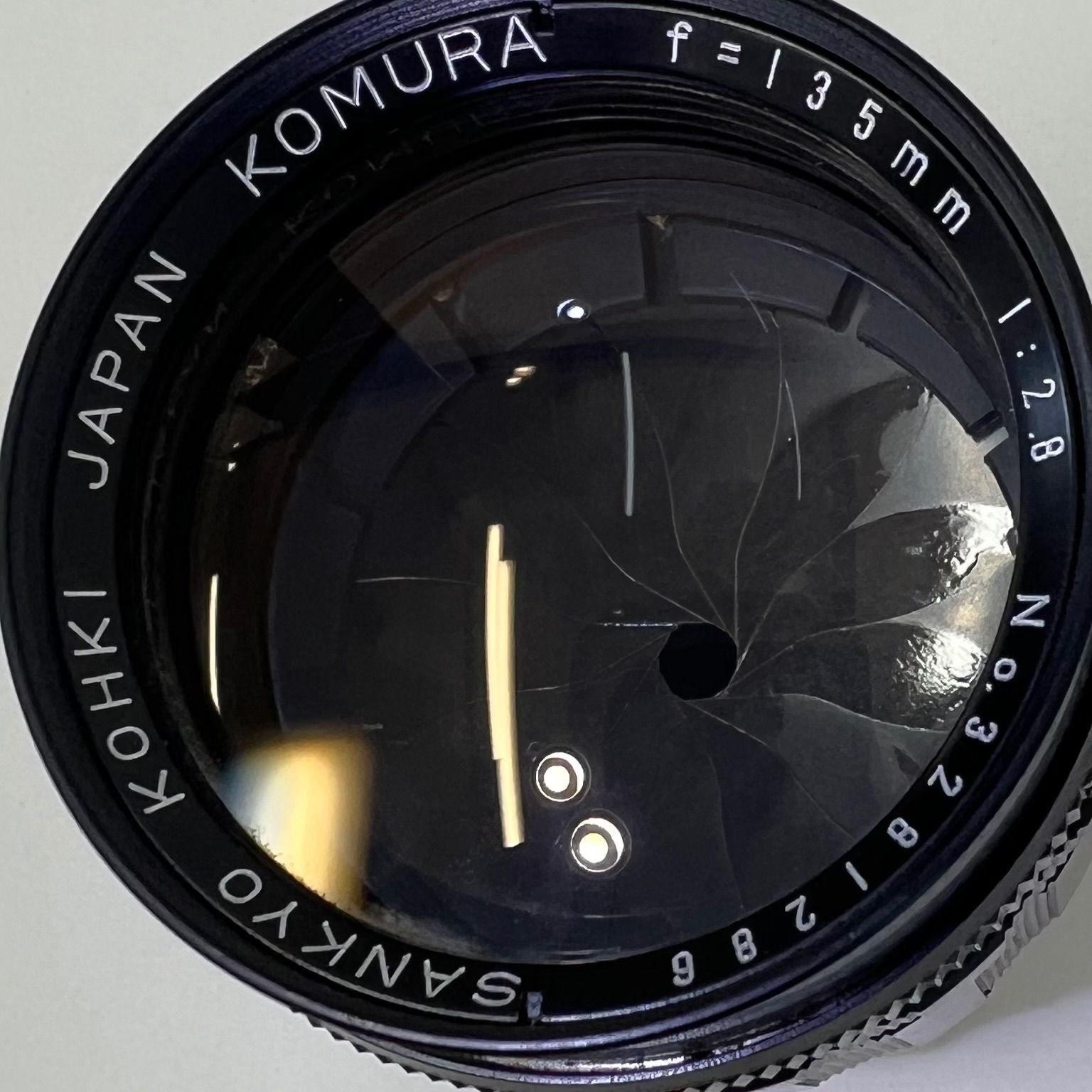 000686】 SANKYO KOHKI KOMURA 135mm F2.8 コムラ - メルカリ