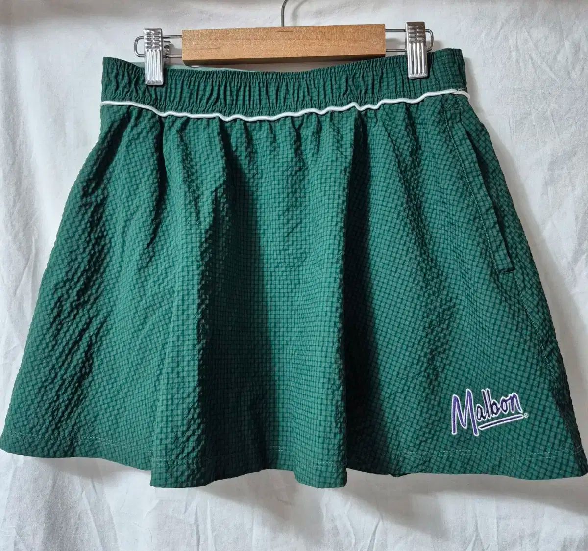 マルボンゴルフ XS ゴルフスカート グリーン MALBON GOLF(マルボンゴルフ) ゴルフ XS グリーン スカート 26 ／ 27 」