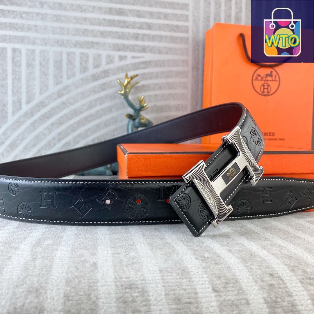HERMES エルメス ロゴ柄 ベルト02-1-VZB94 - メルカリ