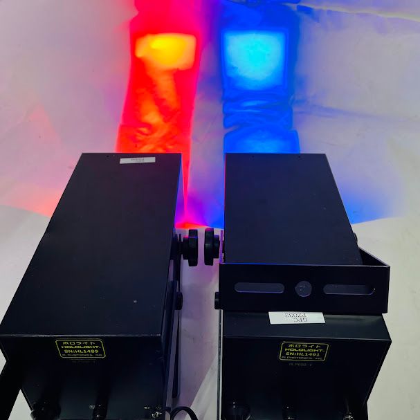 ホロライト ドット 赤青 LEDセット HLP60 ２個セット パイホトニクス 富士山照明