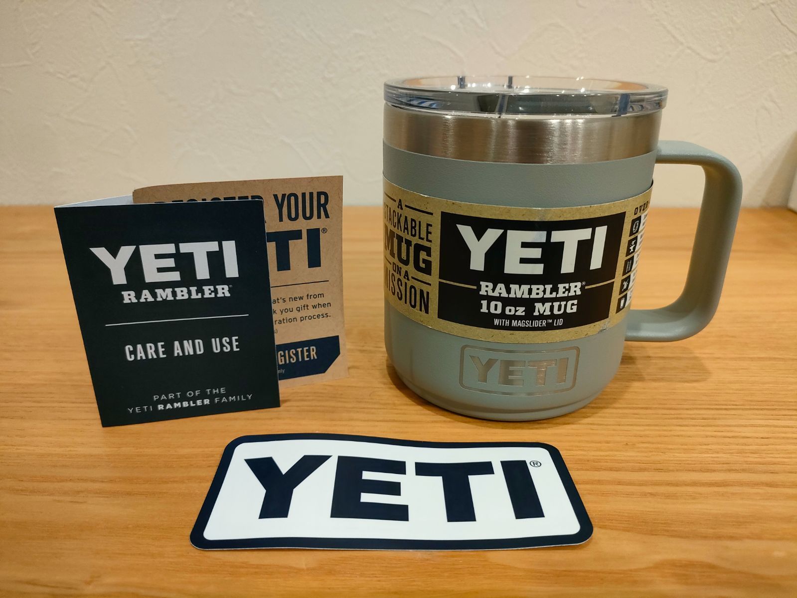 廃盤 YETIイエティ タンブラーマグ10oz グレー