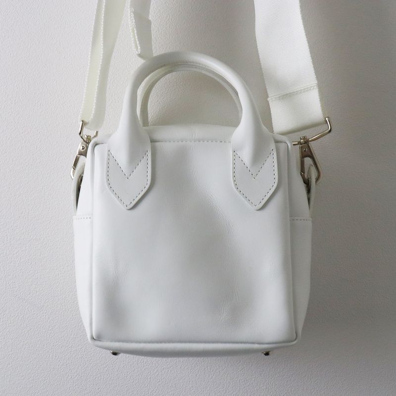 LIMI feu リミフゥ ヨウジヤマモト Matte Oil Leather Square Bag 